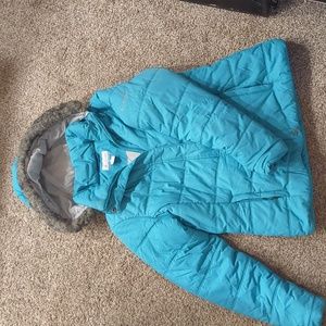 Columbia winter coat girls XL